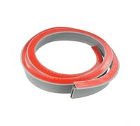wenyouya Barrière de douche en silicone 50-300 cm, bande flexible et étanche, joint de seuil de salle de bain, barrière de douche, barrage de cuisine, protection du sol (5 cm, gris, 200 cm)