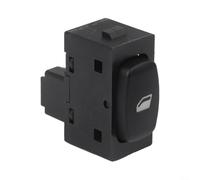 wenyouya Commutateur de commande de fenêtre pour 307 407 2004-2010, bouton de contrôle de lève-vitre électrique 96360166XT 6554E8, noir de remplacement pour modèles 3A/C 3E 3B 3H