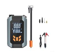 Wenyouya Démarreur de batterie portable de voiture 12 V, banque d'alimentation 7200 A avec gonfleur de pneu numérique, compresseur d'air automatique 150 psi, écran LCD, pompe à air sans fil, démarreur