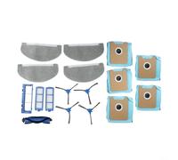 wenyouya Kit d'entretien complet 17 pièces pour RoboVac pour G40 pour Hybrid for Hybrid+ avec brosse à rouleau, brosses latérales, filtres HEPA, serpillères