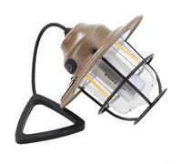 Wenyouya Lanternes de camping à LED, lampe de tente portable rechargeable de type C, batterie 1200 mAh, 80 heures d'autonomie, 4 modes d'éclairage IPX4, étanche, douce et respectueuse des yeux (kaki)