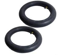 Wenyouya Lot de 2 chambres à air de 25,4 cm pour scooter électrique Ninebot F20 F25 F30 F40 - Valve droite en caoutchouc butyle robuste résistant aux crevaisons