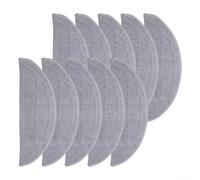 wenyouya Lot de 4/10 lingettes pour Roborock Q10 en microfibre de rechange pour aspirateur robot S5 S5+ VF VF V V + (10 pièces)