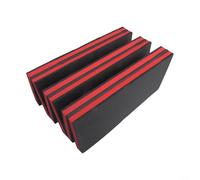 Wenyouya Tapis de genoux portable en mousse EVA à 6 plis pour réparation de voiture, coussin de genou pliable imperméable avec poignée de transport, pour garage, atelier, jardinage en plein air, 117 x