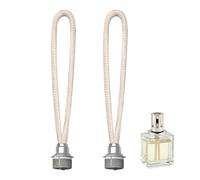 Wenyue Lot de 2 Mèche de Remplacement de Lampe à Brûleur, Mèches d'Huile d'Aromathérapie, Mèche de Rechange pour Diffuseur de Brûleur pour Décoration de la Maison, AméLiorer L'AromathéRapie (Argenté)