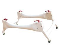 Wenzelite Support de baignoire en option pour système de baignoire pédiatrique Loutre Blanc