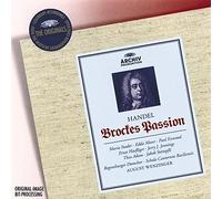 August Wenzinger, Maria Studer – Haendel : Passion selon Brockes – Coll. The Originals