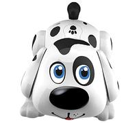 WEofferwhatYOUwant Chien Robot Harry - Jouet Interactif Électronique Bébé - Chiot Dalmatien Parlant Anglais - Capteurs Tactiles - Marche, Danse, Chante, Aboie - Jouet Éducatif 2+ Ans