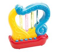 WEofferwhatYOUwant Harpe Bébé - Jouet Musical Éducatif - Instrument Interactif avec Berceuses, Lumières LED & Cordes Sensibles au Toucher - Jouet d’Éveil Musical Portable pour Enfants 6 Mois+