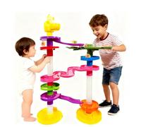 WEofferwhatYOUwant Tour à Billes avec Pot Toilette Citron - Jouet Montessori Bébé 9M+ - Piste à LED, Rampe et Boules Sonores - Apprentissage Motricité Fine - Cadeau Éducatif Enfants