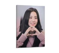 WEOFURBL Jisoo Blackpink Poster décoratif sur toile pour chambre à coucher 30 x 45 cm