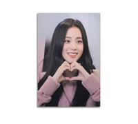 WEOFURBL Jisoo Blackpink Poster décoratif sur toile pour chambre à coucher 30 x 45 cm