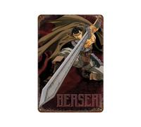 WEOFURBL Poster de bande dessinée Legend of Jianfeng - Décoration murale - En métal - Décoration moderne de bar - 30 x 20 cm