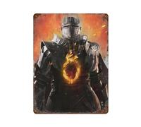 WEOFURBL Poster de jeu vidéo Dragon's Dogma 2 - Décoration murale en métal - Décoration de bar moderne - 40 x 30 cm