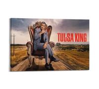 WEOFURBL Poster décoratif sur toile de la série télévisée Rois de Tulsa - Affiches murales et d'art moderne pour chambre à coucher - 40 x 60 cm