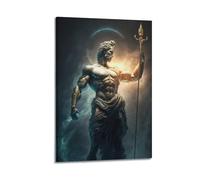 WEOFURBL Poster décoratif sur toile représentant les arcanes gardiens des arcanes, affiches et image d'art moderne pour chambre à coucher (50 x 75 cm)