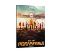 WEOFURBL Poster décoratif sur toile Strange New World - Poster et image d'art moderne pour chambre à coucher - 20 x 30 cm