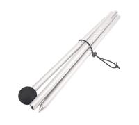 WEOKDFHA Arceau De Tente 1 Poteau de Tente réglable en Alliage d'aluminium, 5 Sections,6/2 m, Pliable, for auvent Plage(1.6M Pointed Tip)