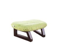 WEOKDFHA Banc De Méditation Tabouret de méditation avec Coussin Amovible | Siège à genoux en tissu fait à la main for le bien-être du yoga(Green Color)