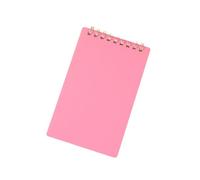 WEOKDFHA Cahier À Spirale Carnet de poche A7, mini mémo portable, simple, petit bloc-notes, spirale, livret, papeterie bureau(Pink)