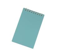 WEOKDFHA Cahier À Spirale Carnet de poche A7, mini mémo portable, simple, petit bloc-notes, spirale, livret, papeterie bureau(Green)