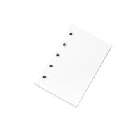WEOKDFHA Cahier À Spirale Feuilles mobiles, recharge for carnet, reliure à spirale, page intérieure, hebdomadaire, mensuel, tâches faire, ligne, grille de points, papier l'intérieur, papeterie(Blank)