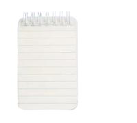 WEOKDFHA Cahier À Spirale Mini carnet de notes A7, portable, poche, simple, petit, à spirale, for papeterie bureau(Horizontal line)