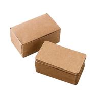 WEOKDFHA Cartes D'invitation De Mariage Lot de 100 cartes vierges 5,3 x 9 cm for visite, messages et noms livres(Yellow)