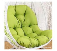 WEOKDFHA Coussin pour Fauteuil Suspendu Coussin de balançoire Domestique, Panier Suspendu, Berceau Chaise Suspendue, Coussin siège Simple, Dossier(Green)
