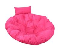 WEOKDFHA Coussin pour Fauteuil Suspendu Coussin de Chaise Papasan épais et Confortable, Coussin Suspendue, hamac, balançoire, inclinable for intérieur 100 x cm(Rose Red,110CM)