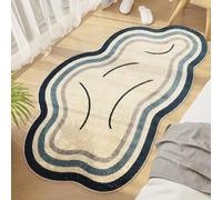 WEOKDFHA Grand Tapis Tapis Lavable de Grande Surface en Forme spéciale, Confortable, Peluche, for Chambre à Coucher, antidérapant, résistant la saleté, Doux, for d'enfant(B,Custom Contact us)