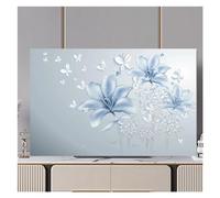 WEOKDFHA Housse De Télévision Anti-Poussière Housse de protection anti-poussière for capot télévision, 32 à 75 pouces, jolie couverture moniteur, d'écran(01,37-39inch(93x60cm))