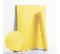 WEOKDFHA Papier Peint Pour Salon Papier peint auto-adhésif imperméable à l'huile, décor de cuisine, autocollants muraux en rouleau, décoration maison, salon(Yellow,60cmX5m)