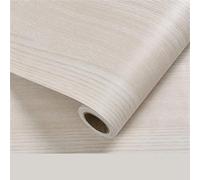 WEOKDFHA Papier Peint Pour Salon Papier peint autocollant en grain de bois, papier contact imperméable for salon, cuisine, rénovation meubles, PVC à décoller et coller(Aspen Wallpaper,40cm x 5m)