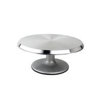 WEOKDFHA Présentoir À Gâteau En Métal Support à gâteau outil de cuisson 8 12 pouces monté crème Table plateau tournant rotative support Base tourner autour décoration bricolage(12 inch)