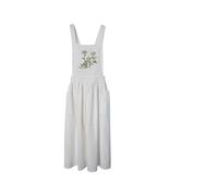 WEOKDFHA Tablier Femme Tabliers de pâtisserie d'été en coton jacquard fin, style pastoral rétro, for femme, robe, magasin fleurs, bavoir, jardin, thé, fête
