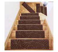 WEOKDFHA Tapis D'escalier Tapis de Marche d'escalier Doux, Tapis Sol réutilisable en Relief brossé, antidérapant, Protection d'intérieur for Enfants, Auto-adhésif(13)