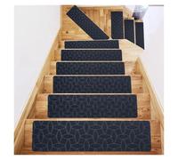 WEOKDFHA Tapis D'escalier Tapis de Marche d'escalier Doux, Tapis Sol réutilisable en Relief brossé, antidérapant, Protection d'intérieur for Enfants, Auto-adhésif(19)