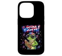 Wepa Coqui Frog Puerto Rico Flag Güiro Music Coque pour iPhone 14 Pro