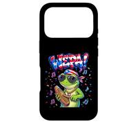Wepa Coqui Frog Puerto Rico Flag Güiro Music Coque pour iPhone 17 Pro