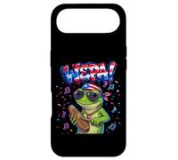Wepa Coqui Frog Puerto Rico Flag Güiro Music Coque pour iPhone Air