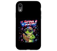 Wepa Coqui Frog Puerto Rico Flag Güiro Music Coque pour iPhone XR