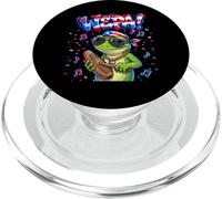 Wepa Coqui Frog Puerto Rico Flag Güiro Music PopSockets PopGrip pour MagSafe