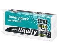 WEPA Liquify papier hygiénique soluble dans l'eau - 3 couches 8 rouleaux