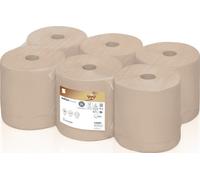 Wepa Rouleau de serviettes Satino PureSoft 314300 2 couches beige clair L170x...
