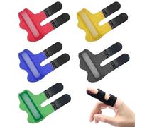 Wepai Attelle Doigt, 5 Pièces Réglable Attelle de Doigt, Orthèses de Doigt Pour La Protection Des Doigts Cassés, Le Soulagement Des Douleurs Articulaires, La Récupération Des Blessures Sportives