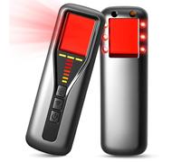 Wepai Détecteur de caméra cachée, détecteur de caméra cachée, détecteur de traceur GPS sans fil, détecteur de punaises d'écoute avec 5 niveaux de sensibilité, pour hôtel, maison, bureau, voiture