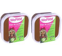 WePAM - PFW7596-145 - Pâte de modelage - Chocolat - 145 g (Lot de 2)