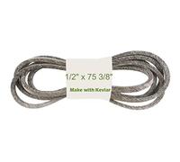 WEPARTICULAR Courroie de tondeuse 1,27 cm x 190,5 cm - Courroie d'entraînement en Kevlar - Compatible avec Exmark 109-3388 109-8069, compatible avec Toro 109-3388 109-8069