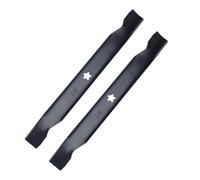 WEPARTICULAR Lames de tondeuse 138971 compatibles avec Craftsman LT1000 LT2000 compatibles avec Poulan Pro compatibles avec tracteur Husqvarna de 106,7 cm, remplace 532138971 422719 (lot de 2)